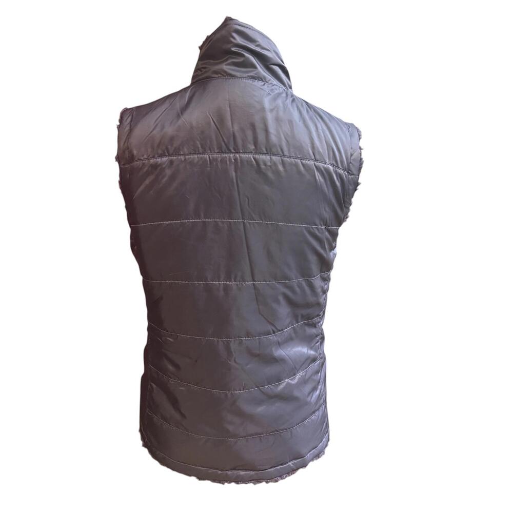 The North Face fleece reversible vest sz small - Picture 3 of 5